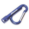 Bulb Shape Carabiner Flashlight (4"x1 3/4"x5/8")